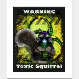 Toxic Squirrel Posters and Art